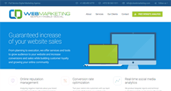 Desktop Screenshot of cdwebmarketing.com